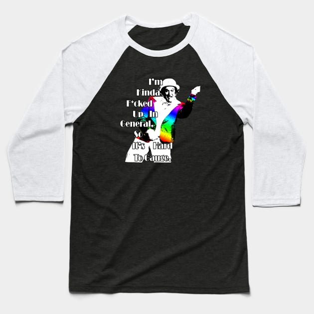 Rainbow Randolph F*cked Up in General Baseball T-Shirt by shanestillz